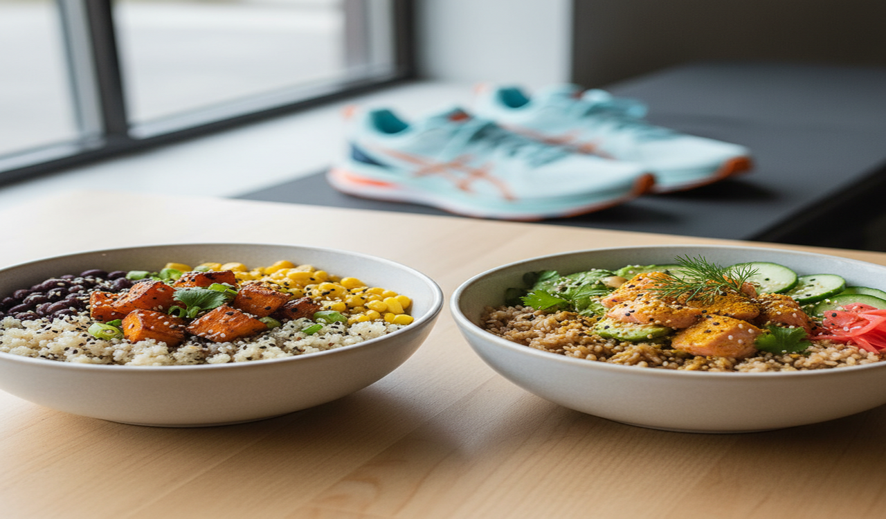 Poké bowls voor uithoudingsvermogen en herstel rijk aan omega-3