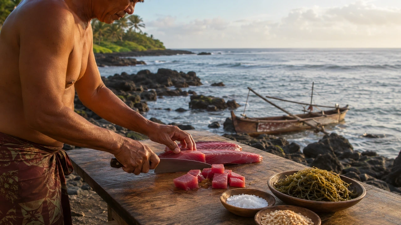 Etymologie hawaïenne du poke bowl, signification et origine