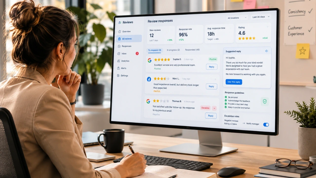 Why your online reputation is now a growth channel 4 How to build a consistent B2B review response workflow