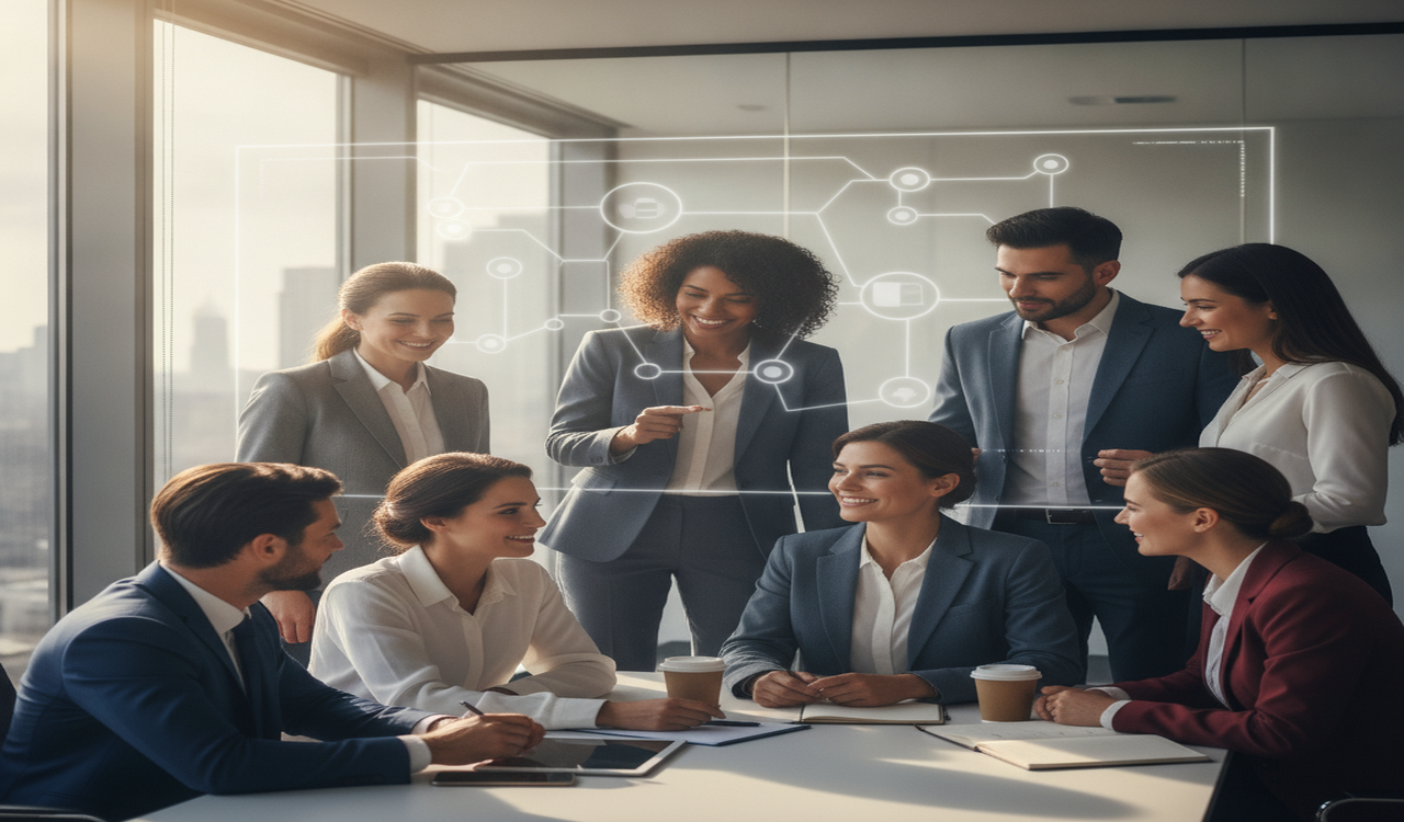The future of work is not more tools. It is better execution. 4 Framework view of AI governance, showing oversight, traceability and continuous improvement loops